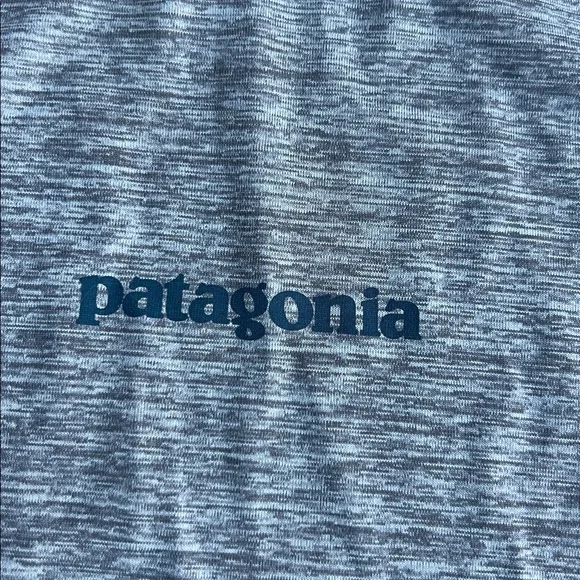 Patagonia Light Gray Men's Short Sleeve Tee - Picture 2 of 4
